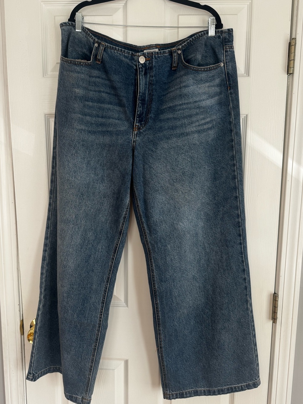 Future Collective Wide-Leg Women's Denim Jeans Size 16